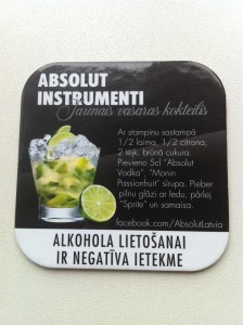 You can make the "Absolut Instrumenti" at home!