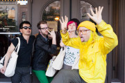 A Silly Pose From Peelander Yellow and Friends