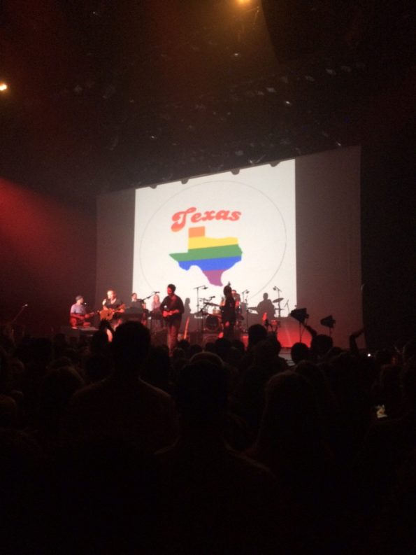 Texas Pride at Belle and Sebastian