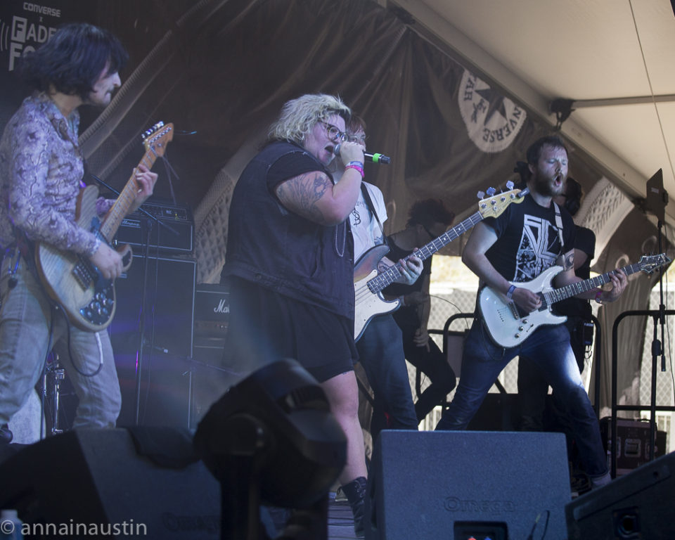 Sheer Mag, Fader Fort (Presented by Converse) SXSW, Austin, Texas 2016-7249
