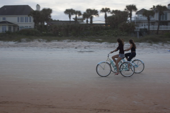 Bikes on Ormond Beach