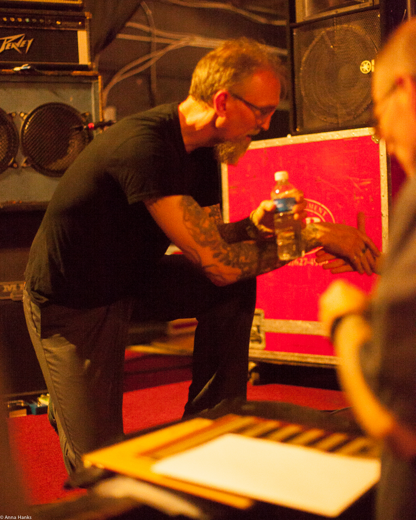 After the Swans show in Houston, June 2014 