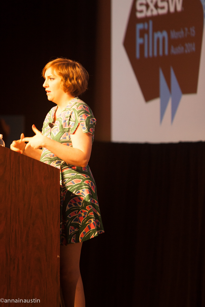 Lena Dunham SXSW 2014--25