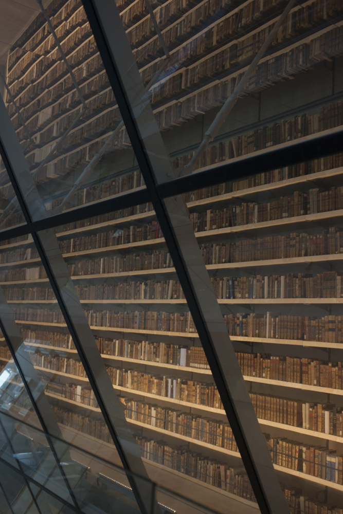 The stacks at the new Latvian National Library