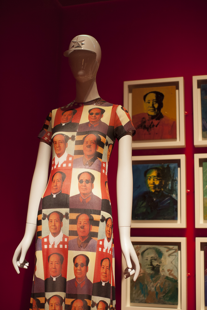 Chairman Mao dress From "China Through the Looking Glass" at the Metropolitan Museum of Art in NYC, 2015