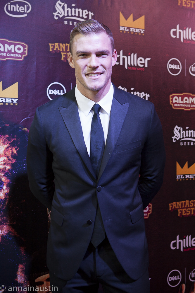 Alan Ritchson, LAZER TEAM red carpet, Fantastic Fest 2015-9768