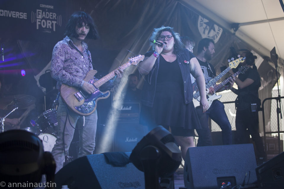 Sheer Mag, Fader Fort (Presented by Converse) SXSW, Austin, Texas 2016-7266